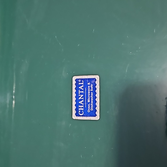 Vintage  NWT Rare  Hunter Green Color X-Large 3  1/4qt Chantal Ceramic Server … - Picture 5 of 17